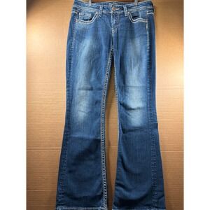 Silver Jeans Co Lola Bootcut Jeans Womens 31 Blue Denim Mid Rise Stretch W31 L32